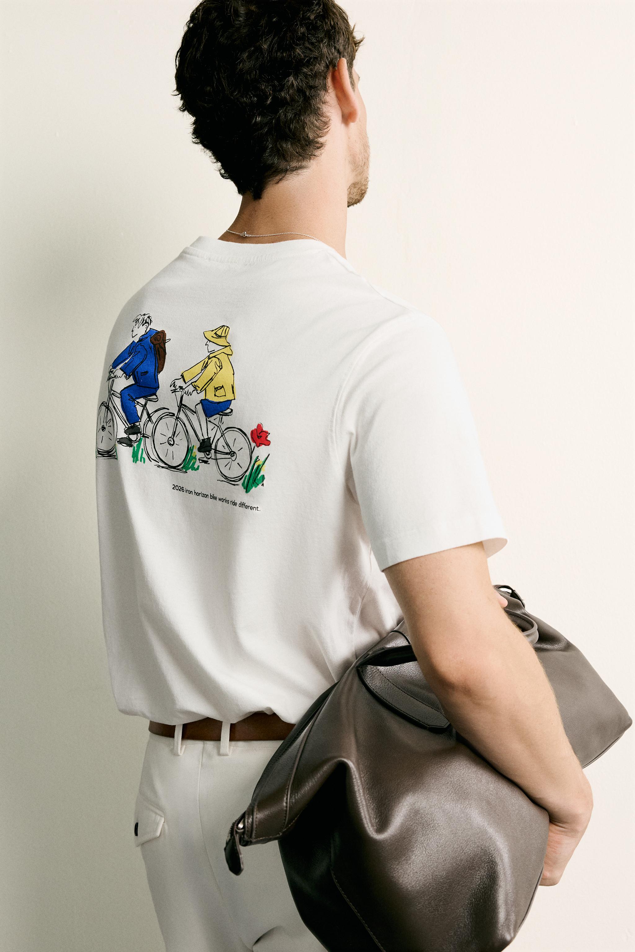 COMBINED PRINT REGULAR FIT T-SHIRT